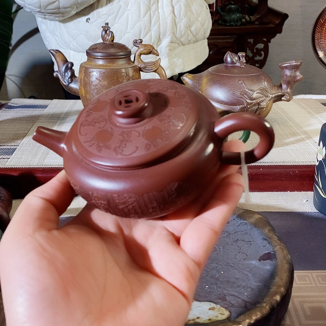 紫砂茶壶宜兴紫砂壶疯狂打