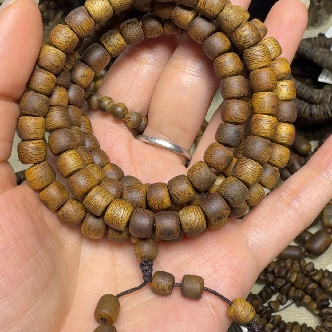 沉香手串鼓珠陆河卡7-17克多样性发货一条