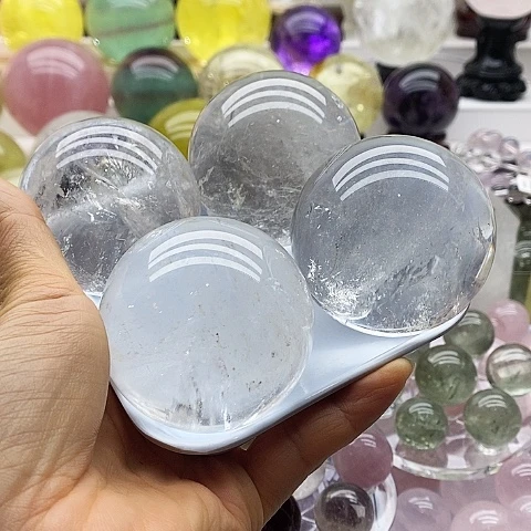 未镶嵌珠宝半成品水晶和**尘1