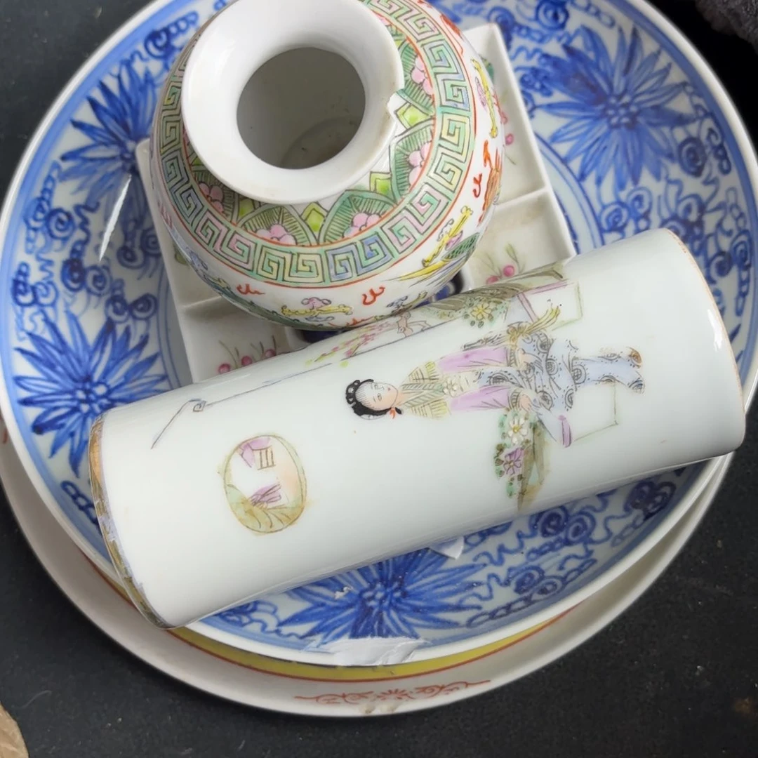 摆件安**心景德镇陶瓷摆件