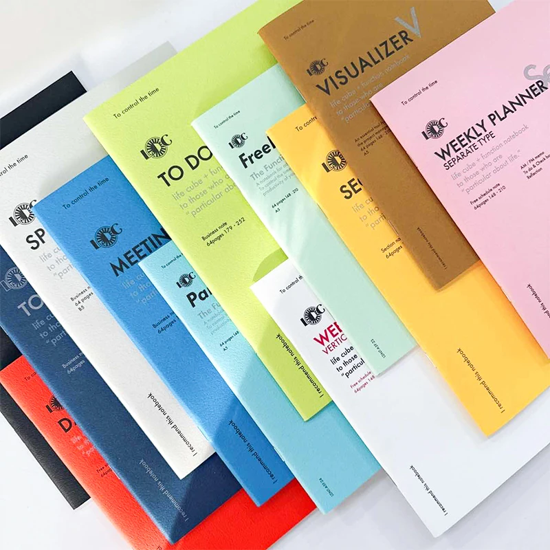 LUDDITE FUNCTION功能记事本B5笔记本创意时间轴手帐本日程本