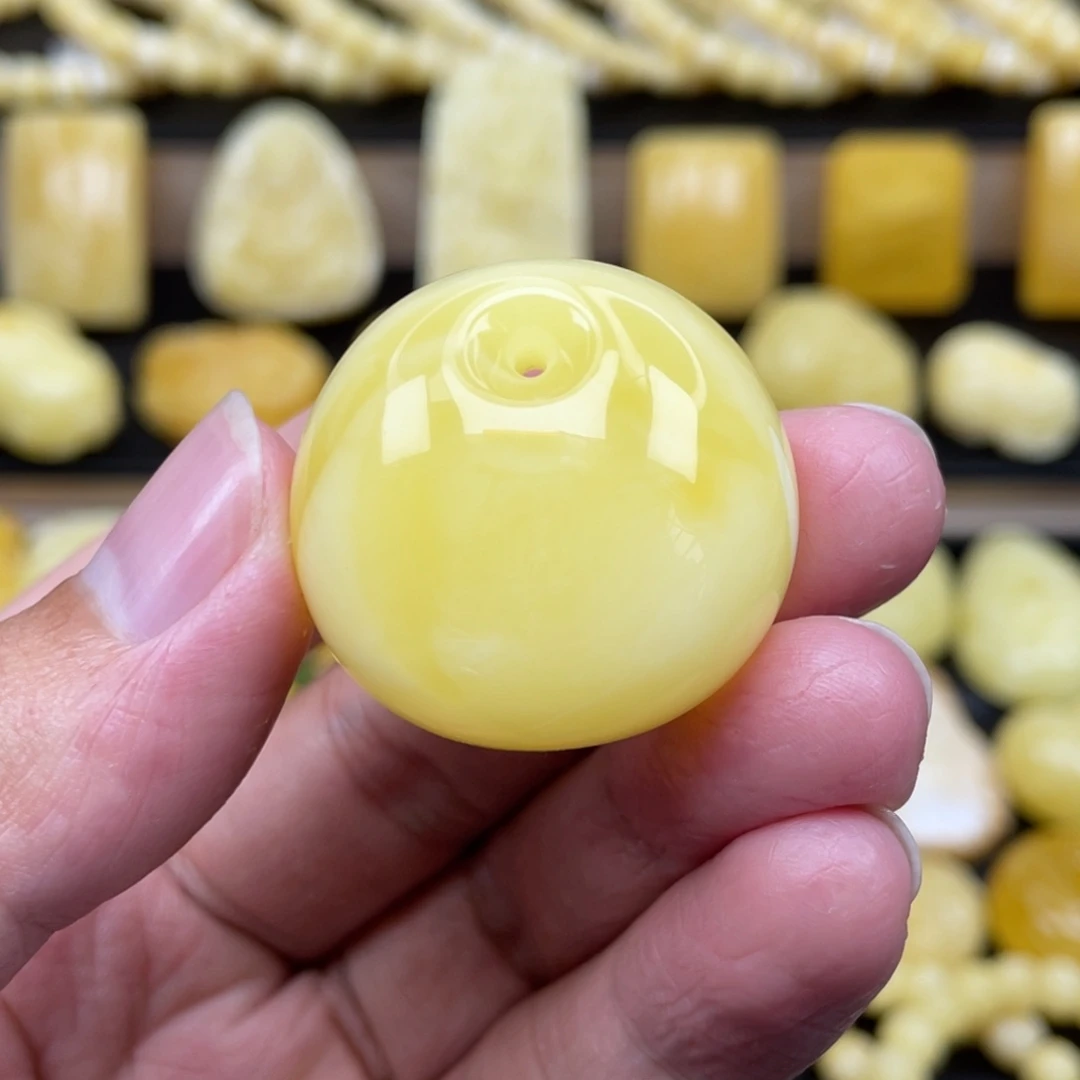 琥珀未镶嵌裸石琥珀蜜蜡