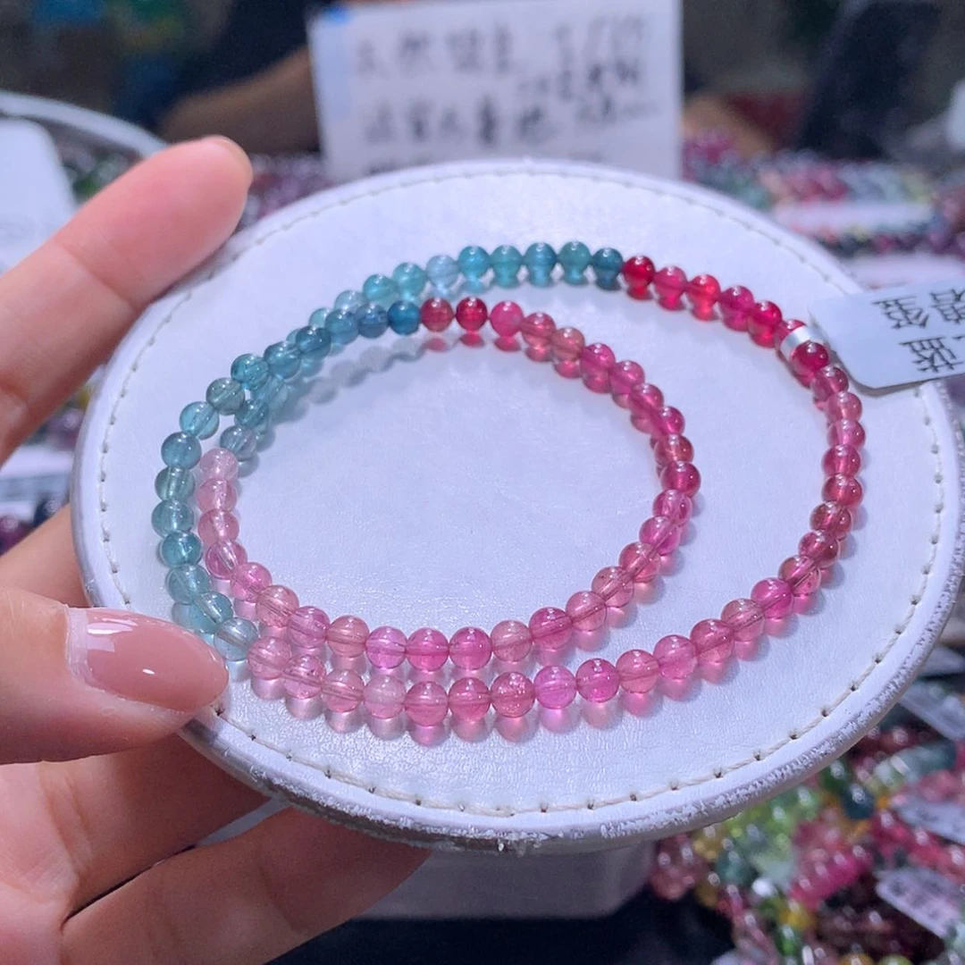 【闪购商品】未镶嵌手串碧玺4.2m