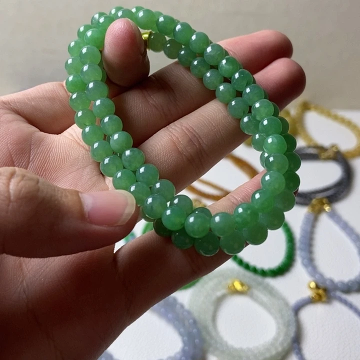 定制翡翠未镶嵌缅甸翡翠A货卡6.1