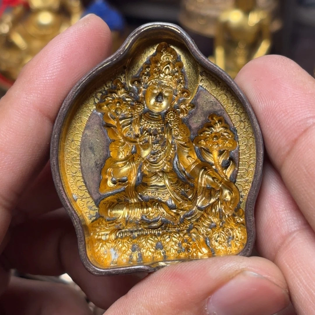 程***）铜菩提挂件菩提星月菩提