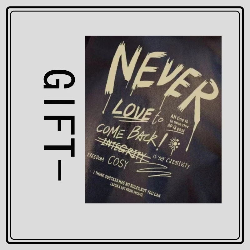 K61-2美式复古潮牌简约短袖T恤男夏装宽松百搭ins潮流上衣