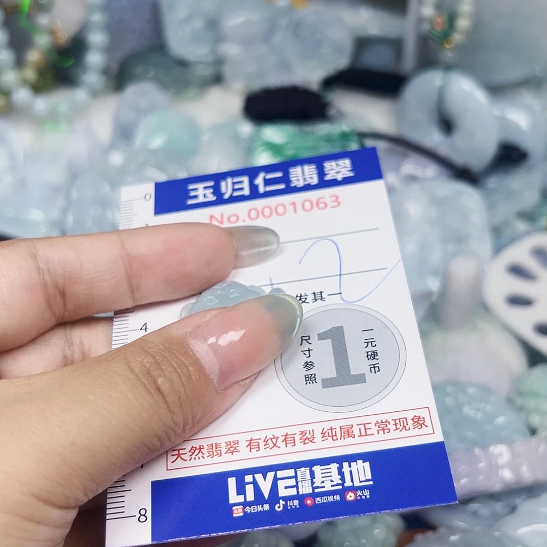 翡翠未镶嵌吊坠(不含链)11
