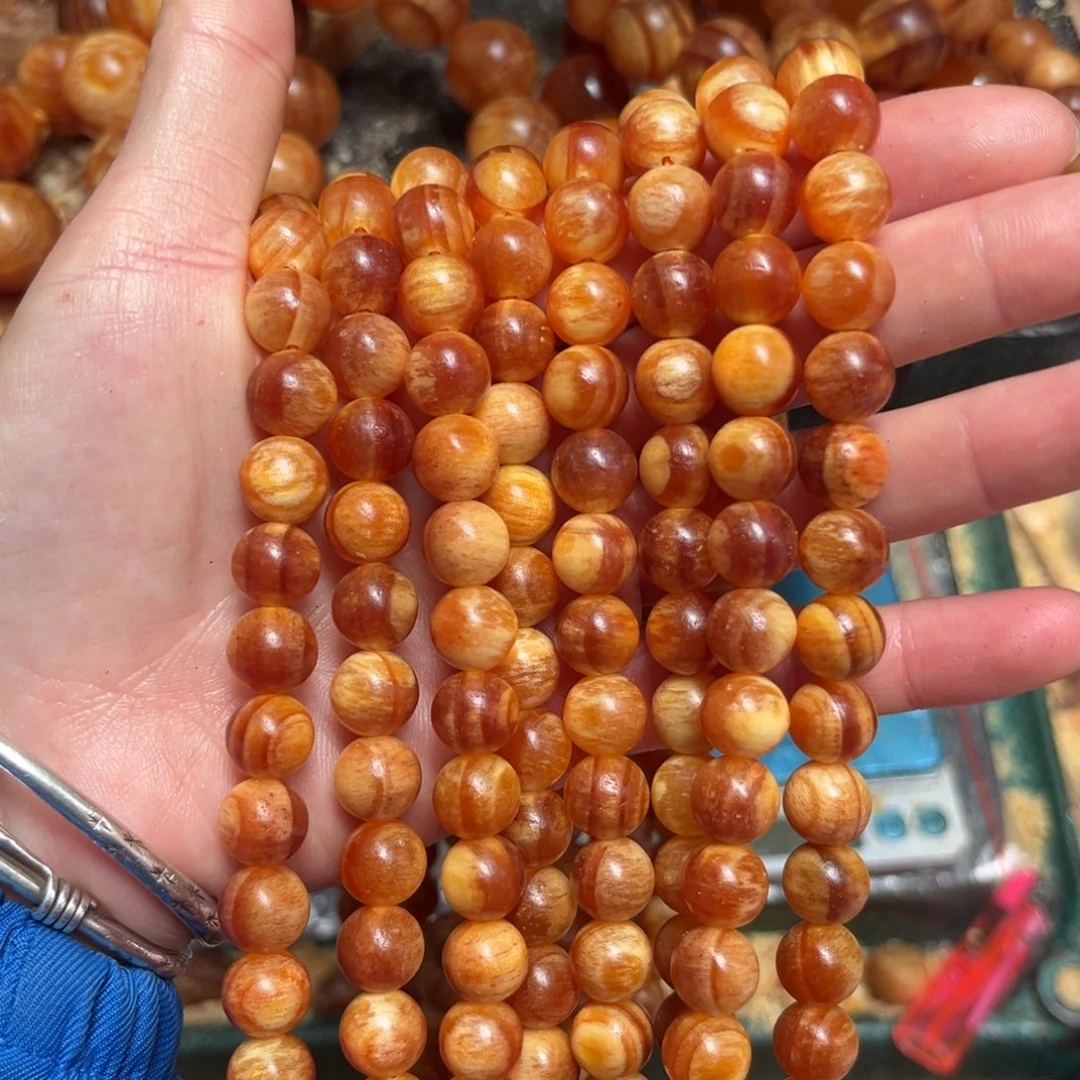 松木（琥珀木）手串/手链1.0规格108颗