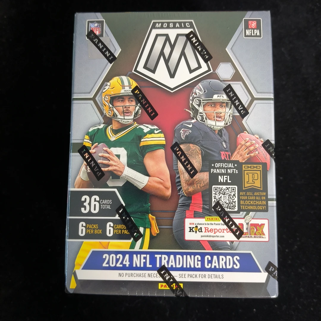 (拆卡)2024 帕尼尼 NFL马赛克 手雷盲盒 篮球球星卡