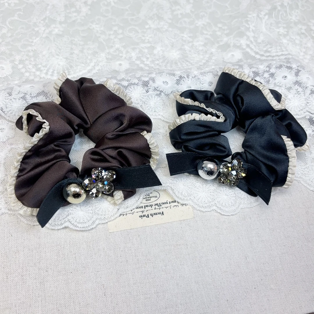 韩国东大门饰品发饰精致大肠发圈