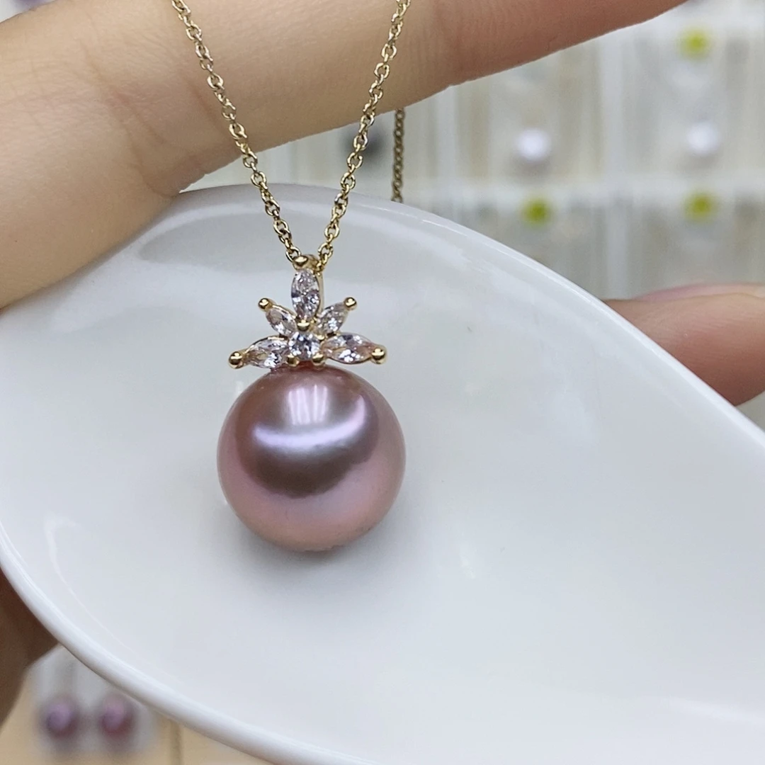 淡水珍珠合金颈饰