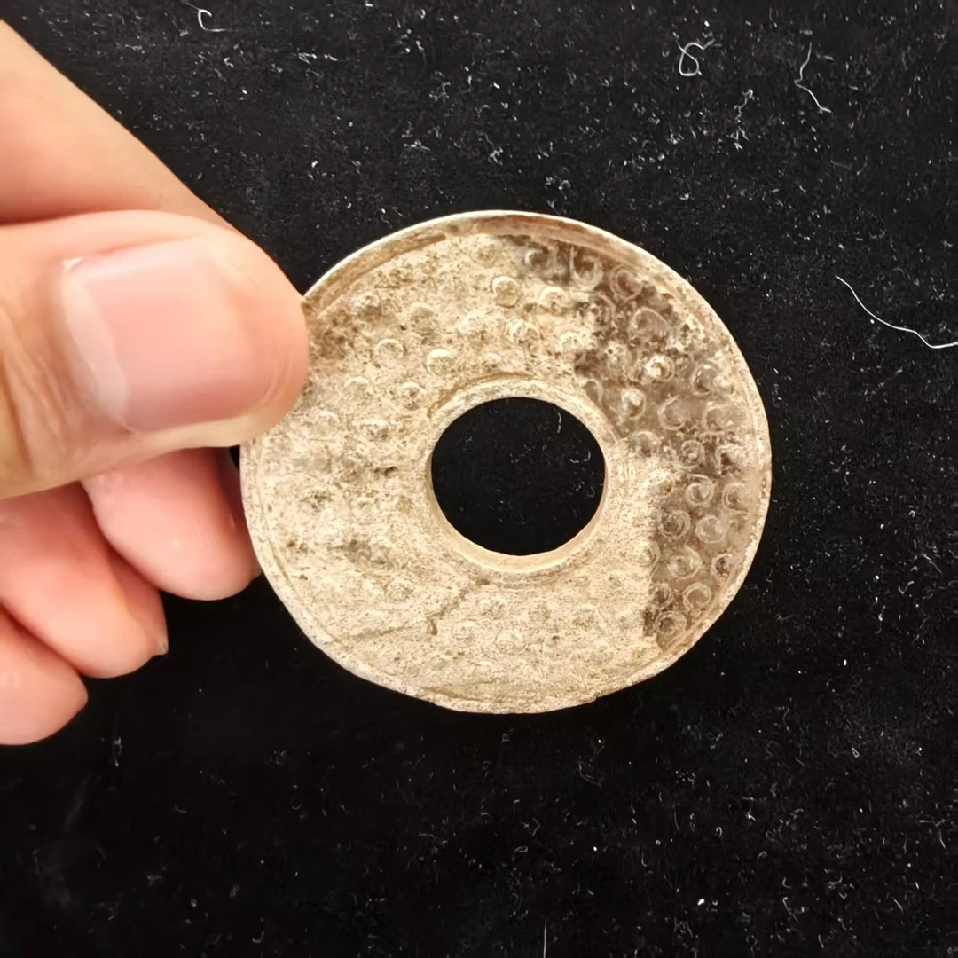 YLL22 明 和田玉玉璧