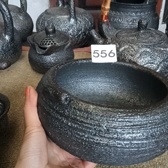 夜***露荥经黑砂茶具水盂