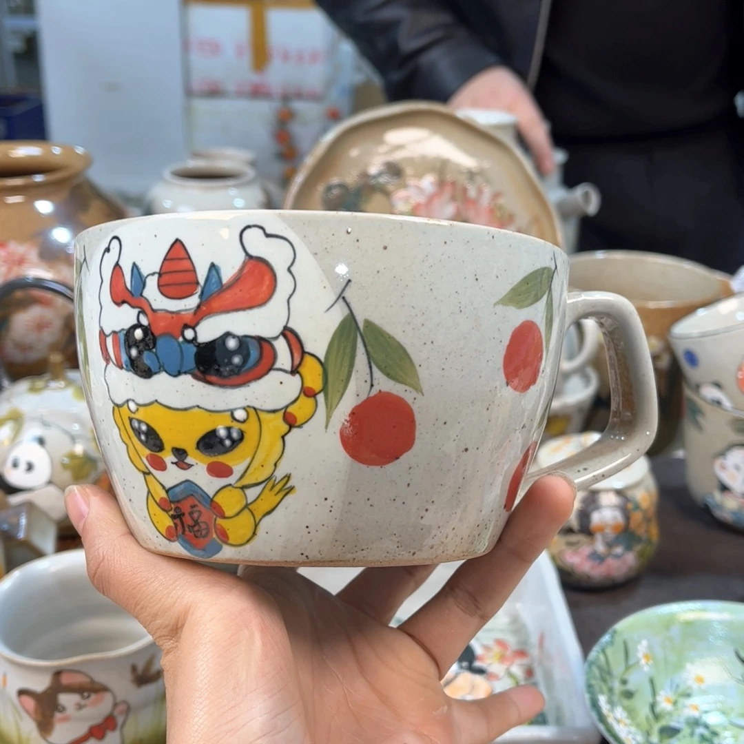 景德镇陶瓷手工杯