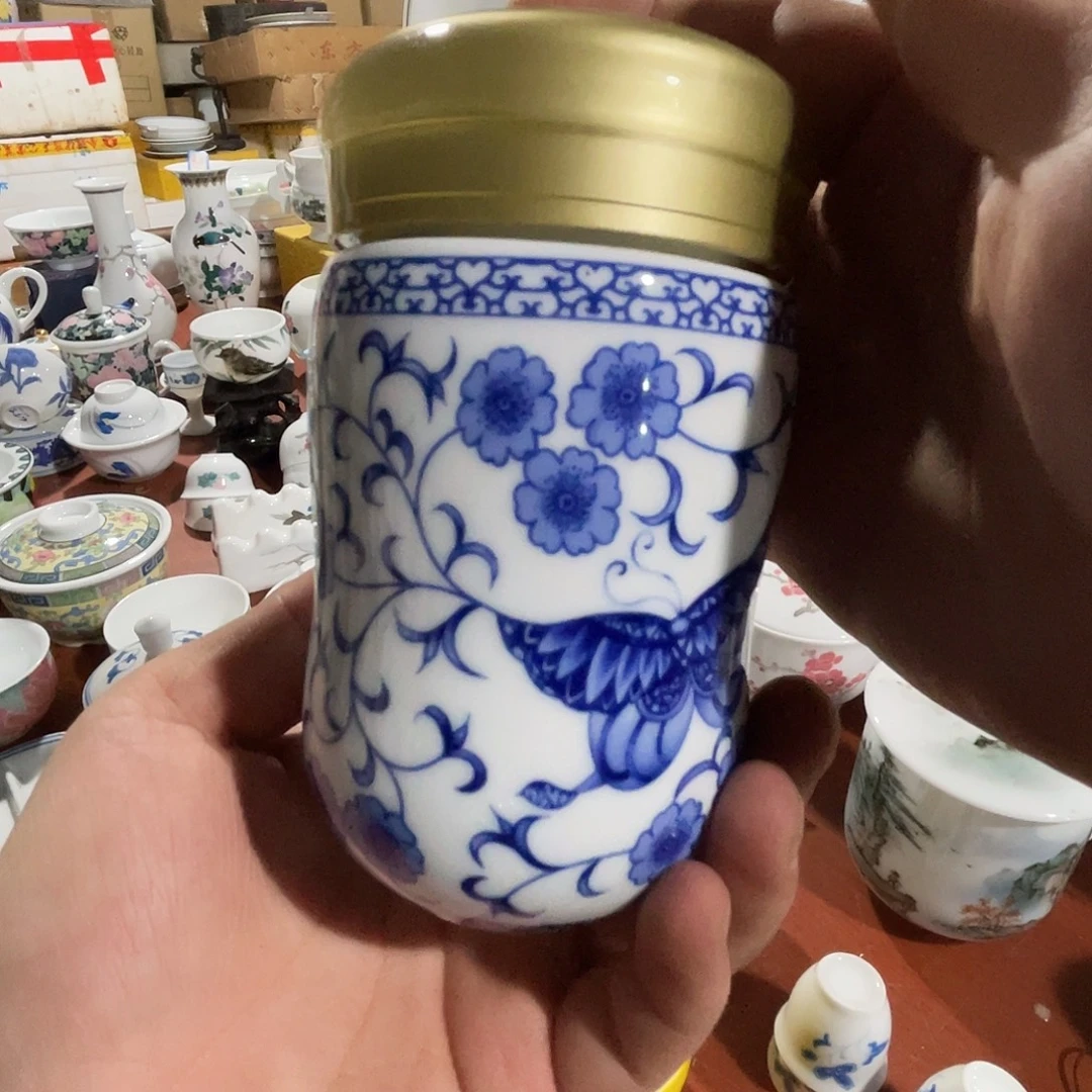 醴陵老厂瓷微瑕慎拍