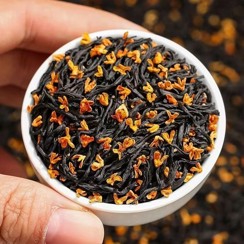 上新茶2025年春茶桂花红茶浓香型桂花正山小种红茶新茶灌装