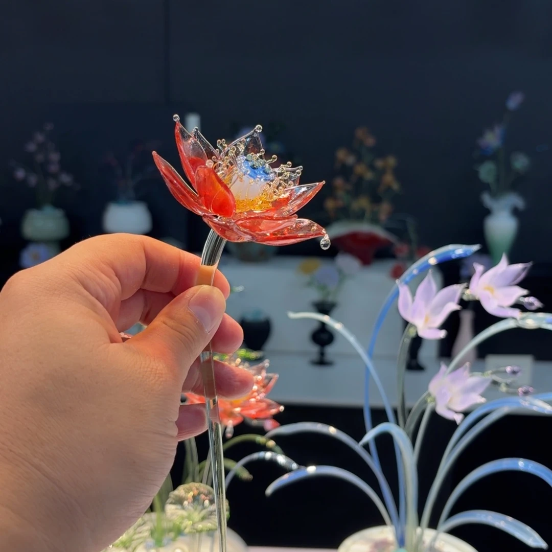 琉璃手工艺品单只定闪