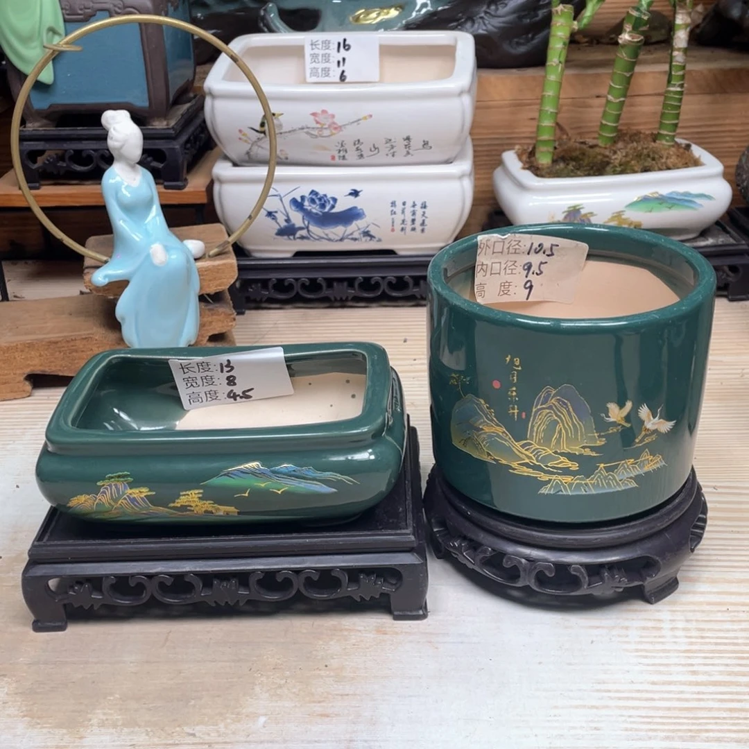 陶瓷花盆陶瓷花盆