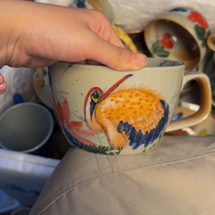 瓷片景德镇陶瓷手工手绘
