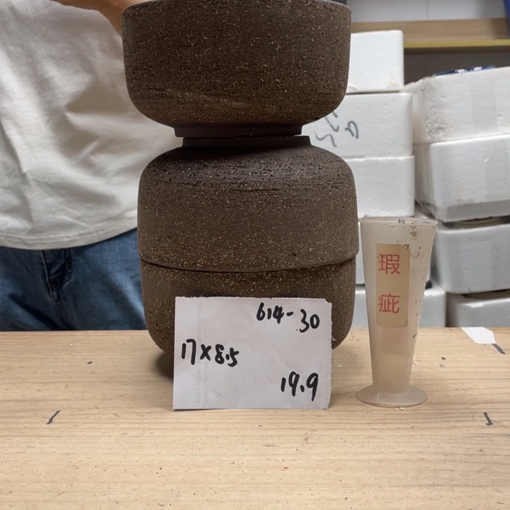 紫砂花盆多肉花盆微瑕30