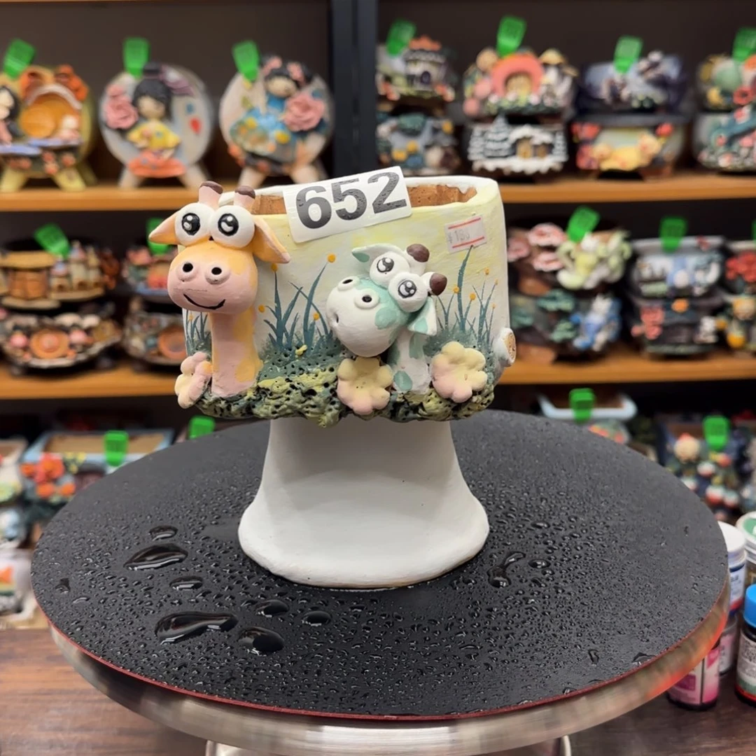 【闪购商品】陶瓷粗陶手捏