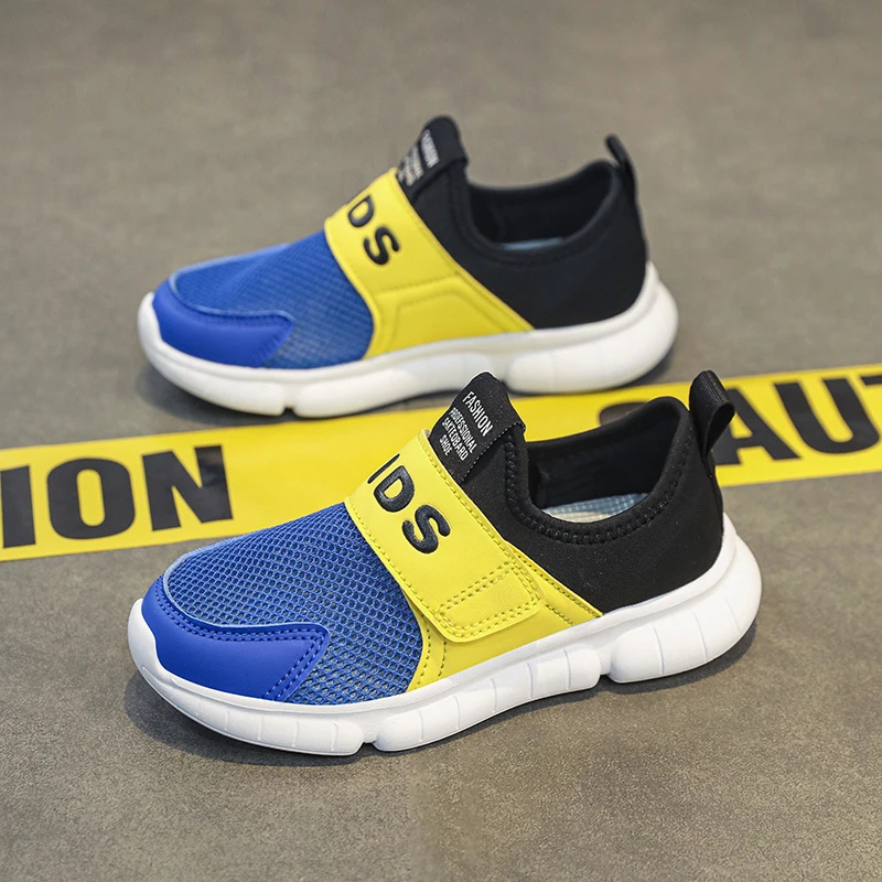 男童2025夏季新款网眼中大童防滑透气小学生运动鞋单网男孩跑步鞋