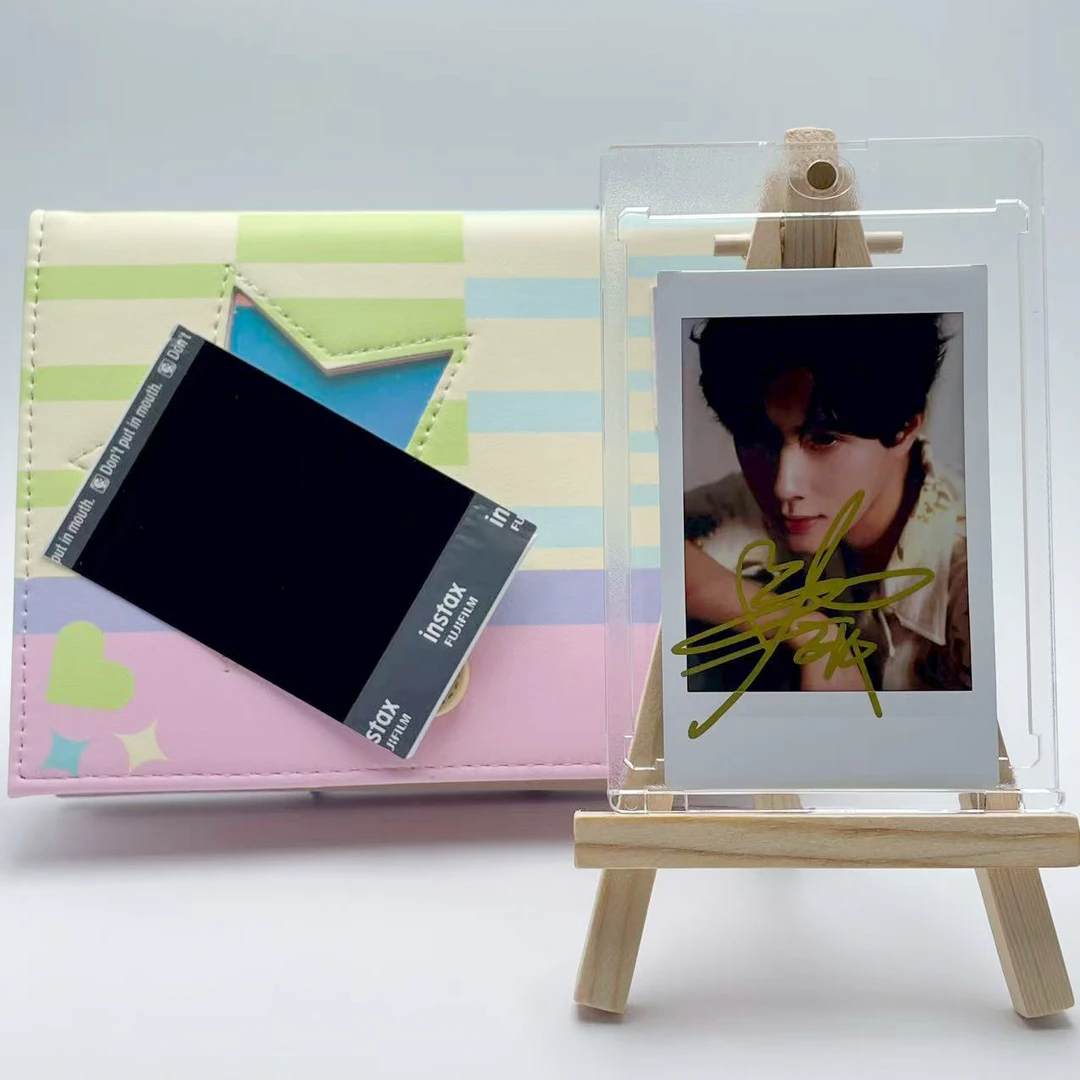 B8060-展轩正品三寸拍立得签名照
