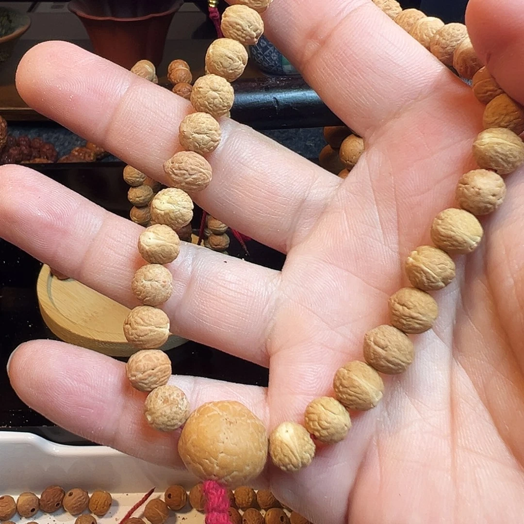 吊坠凤眼菩提野生酸枣核手串全品无修