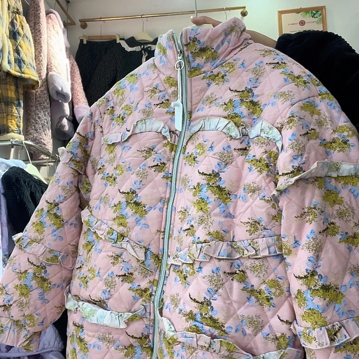 2品牌加厚棉睡衣套装
