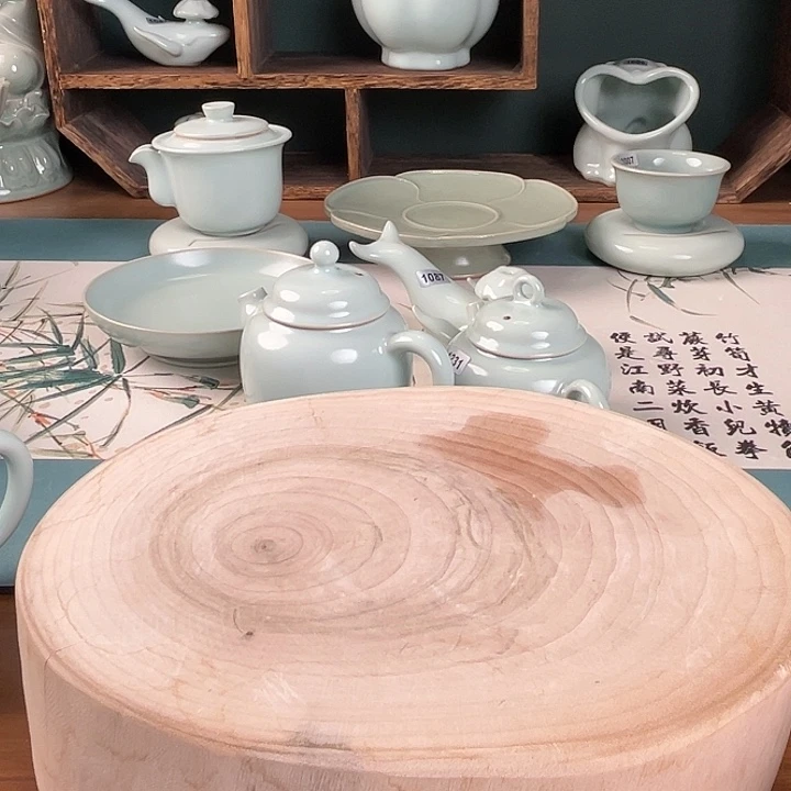 杯李**。春节福利原矿汝瓷