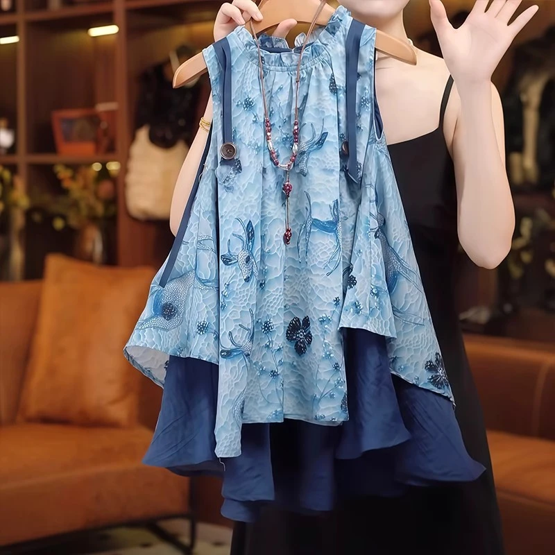 女童碎花连衣裙夏季2025新款儿童洋气公主裙子夏装女孩度假沙滩裙