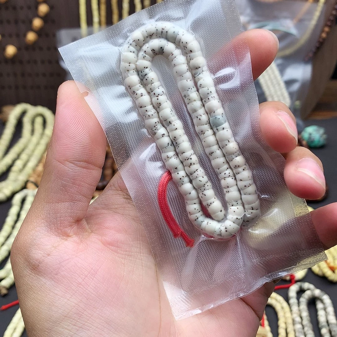 星月菩提吊坠徐*外卡六骨瓷白