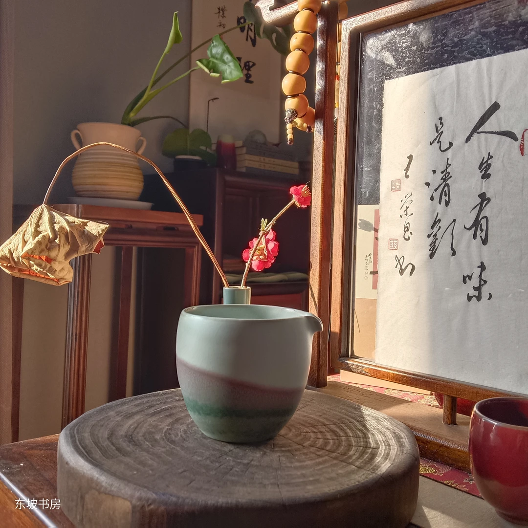 东坡公道杯原矿钧瓷手工