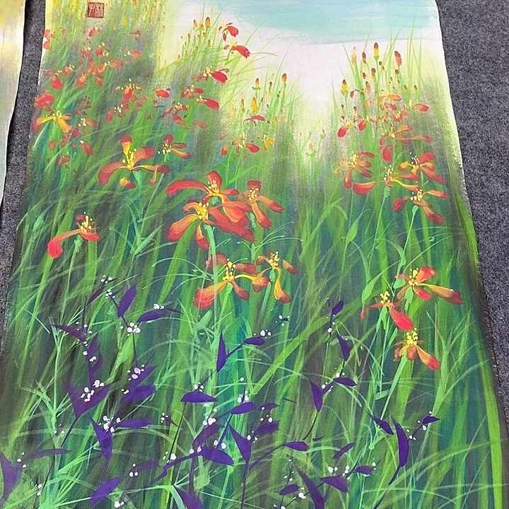 国画国画作品手绘