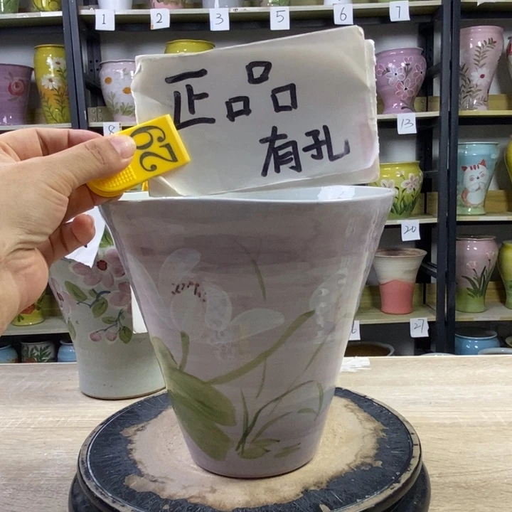 景德镇高温陶瓷花盆