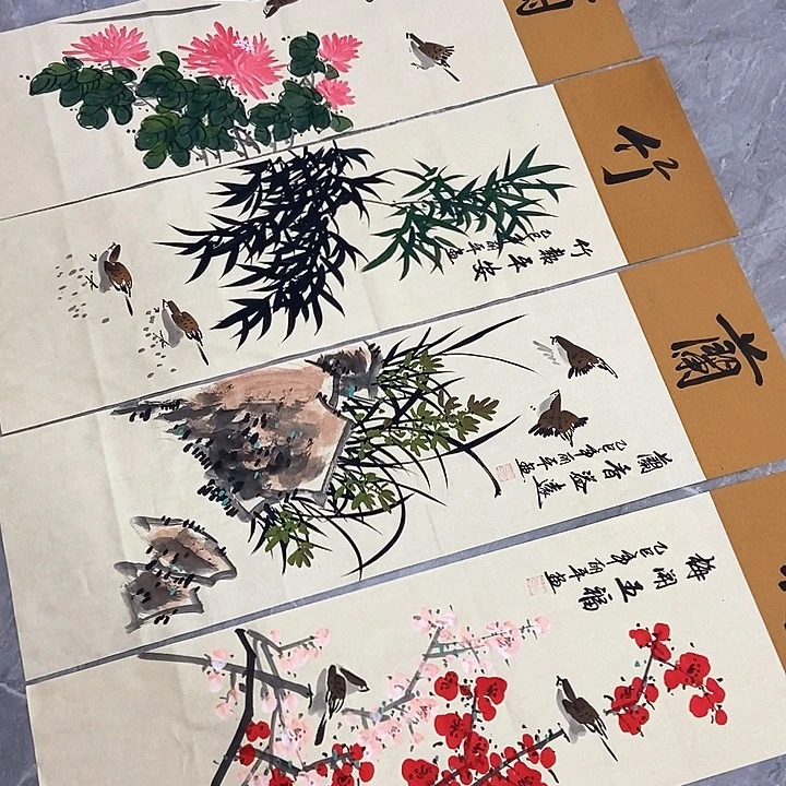 小周画廊的直播间