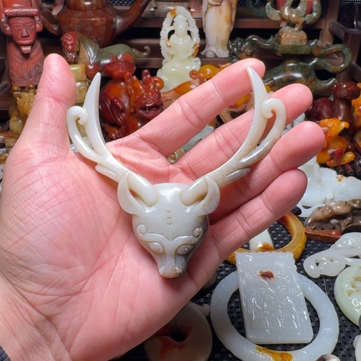 和田玉把件未镶嵌用****5