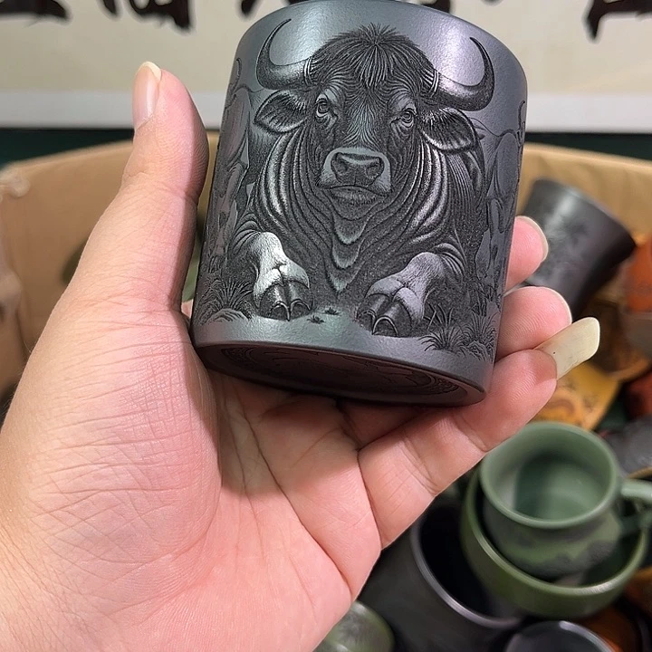 茶杯紫砂全手工紫砂主人杯
