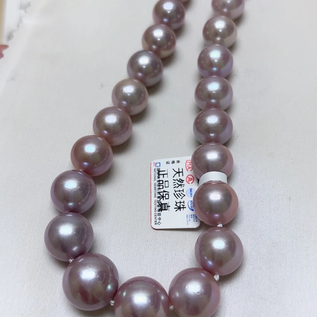 淡水珍珠颈饰未镶嵌12-16有核