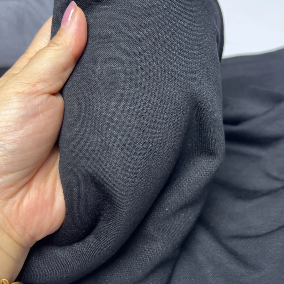 绸缎莱赛尔纤维棉（2米黑色铜氨丝）