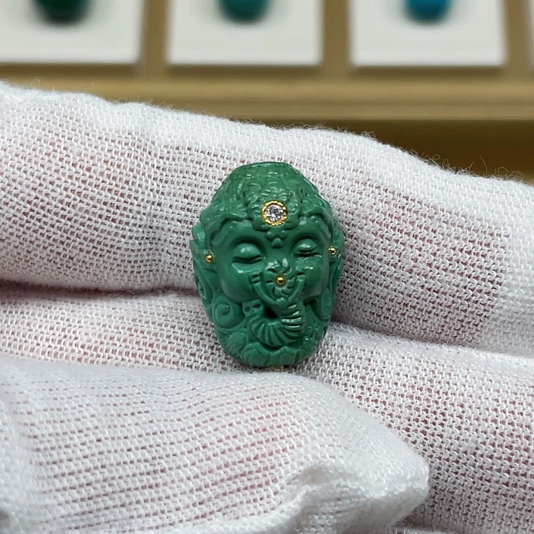 绿松石珠宝奇石未镶嵌