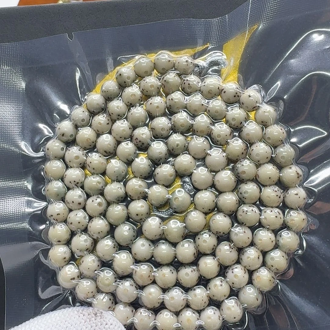 吊坠星月菩提27梵天糯冰大眼睛通体6圆108