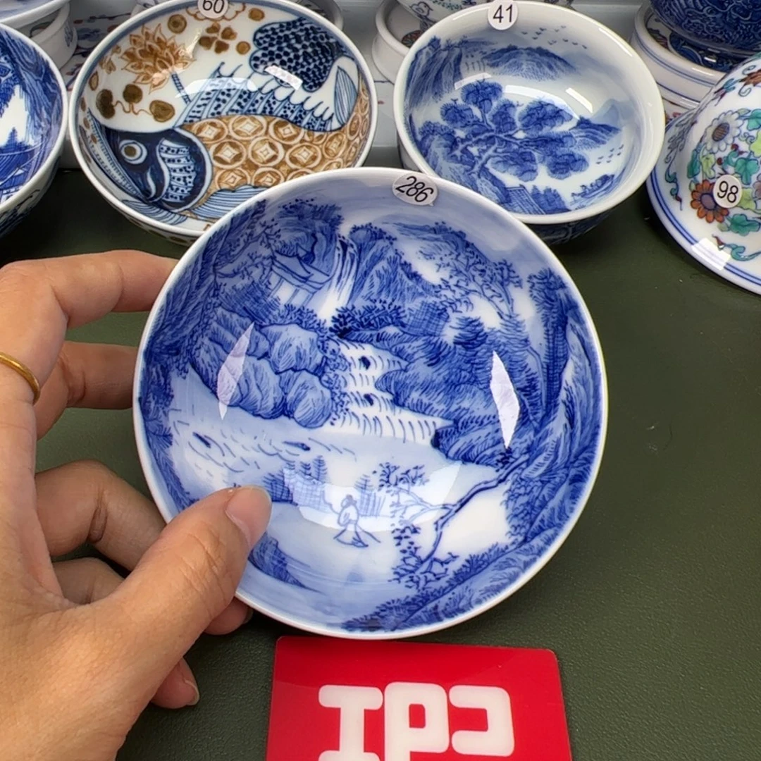 陶瓷景德镇纯手工纯手绘茶具木木286