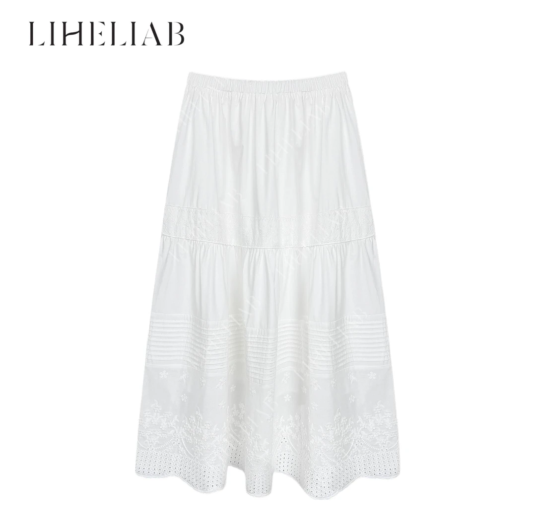 宝儿家 / 戛纳蕾丝裙 早春绝美法式随意慵懒拼接白裙