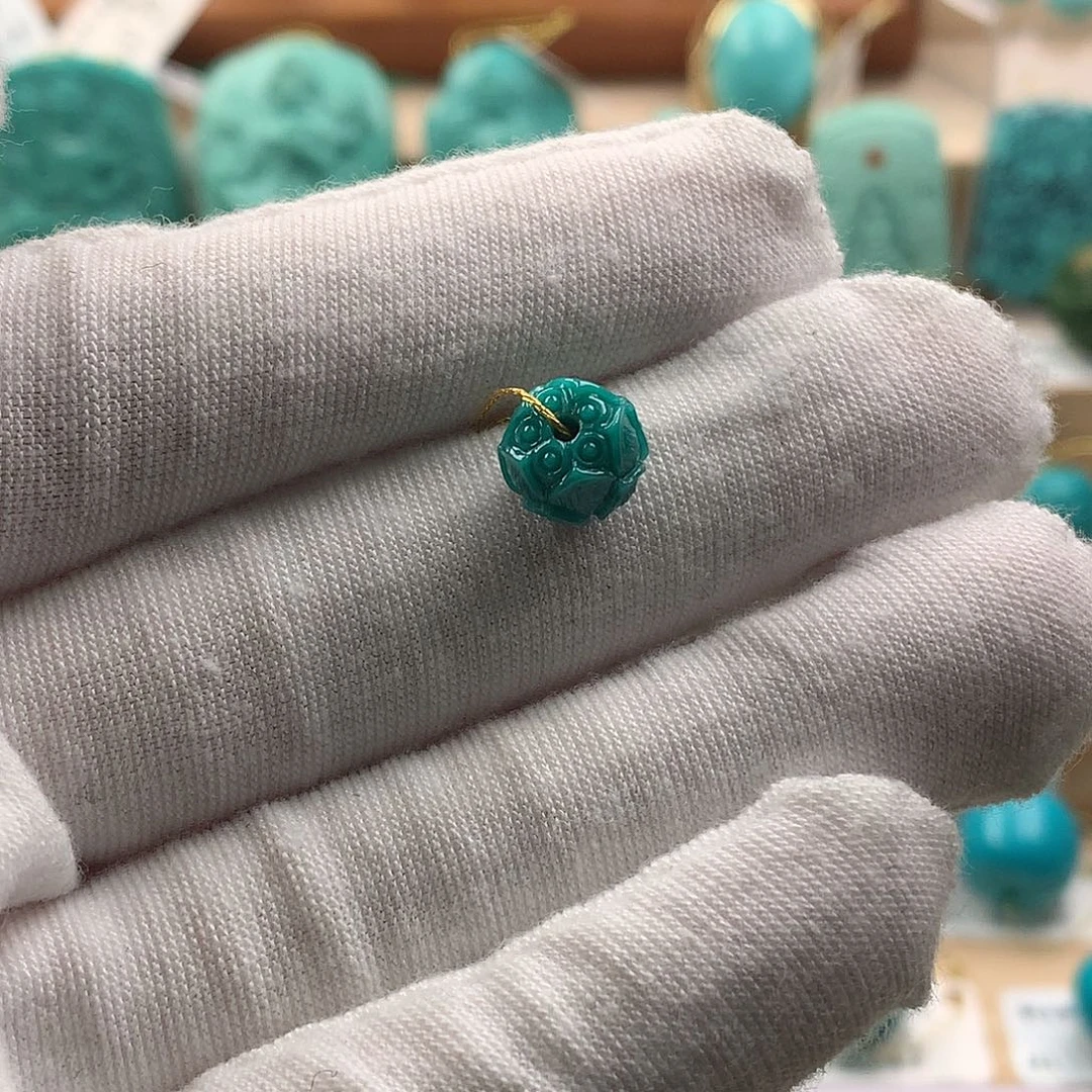 绿松石未镶嵌配饰