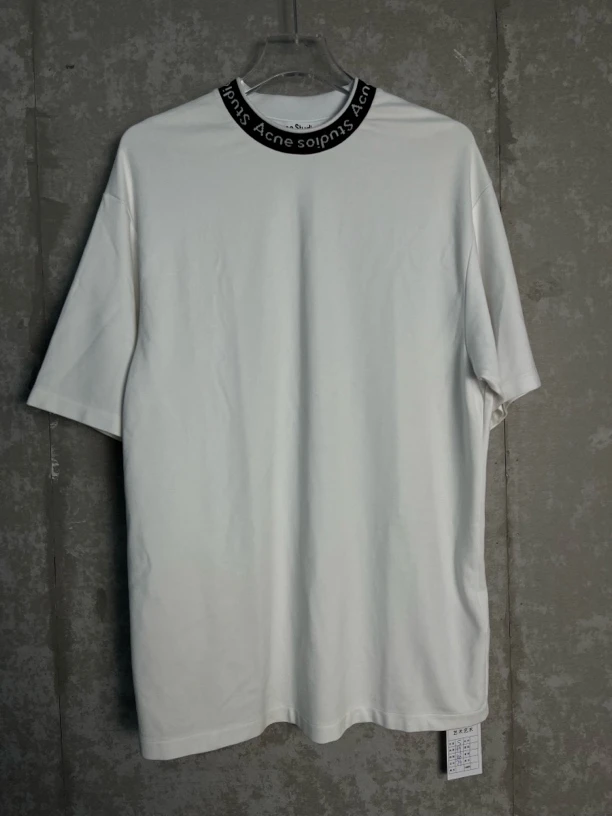 未使用 Acne studio S*1/Acne Studio领口logo短袖/10235