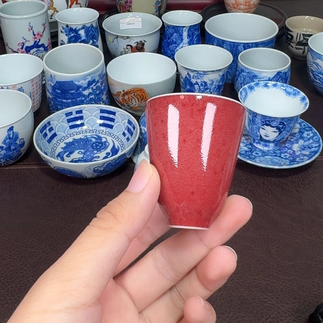 现代景德镇陶瓷杯