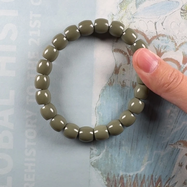 和田玉手链未镶嵌小*