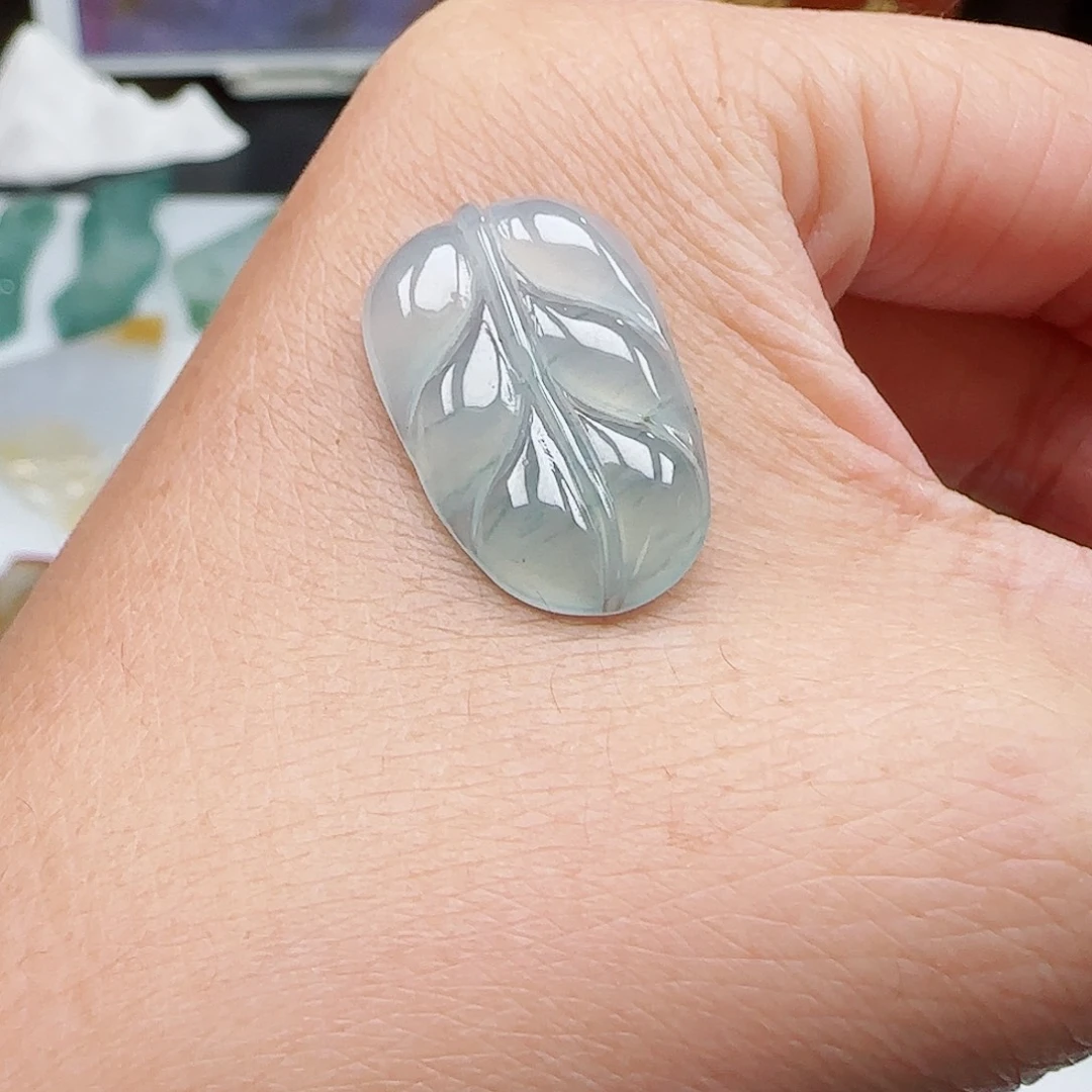 定制翡翠未镶嵌缅甸翡翠挂件