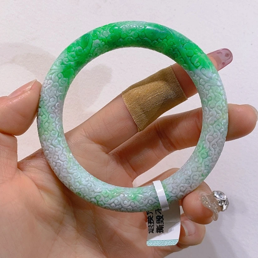 【闪购商品】未镶嵌手镯翡翠58-60
